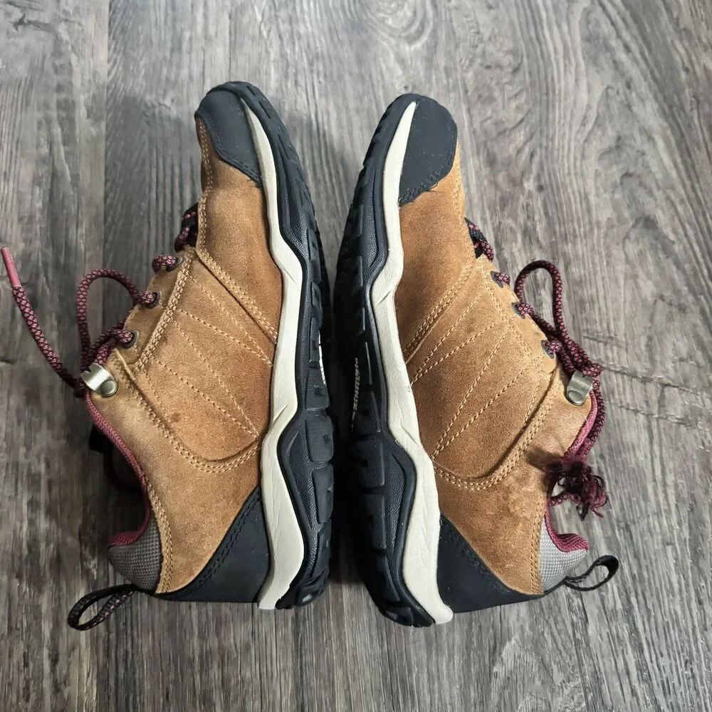 Columbia Redmond V2 Waterproof Women's Brown Suede Hiking Shoes US Size 7.5